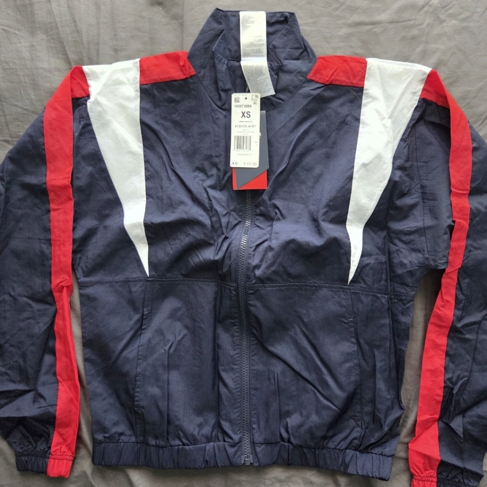 Women's Reebok Navy and Red Jacket